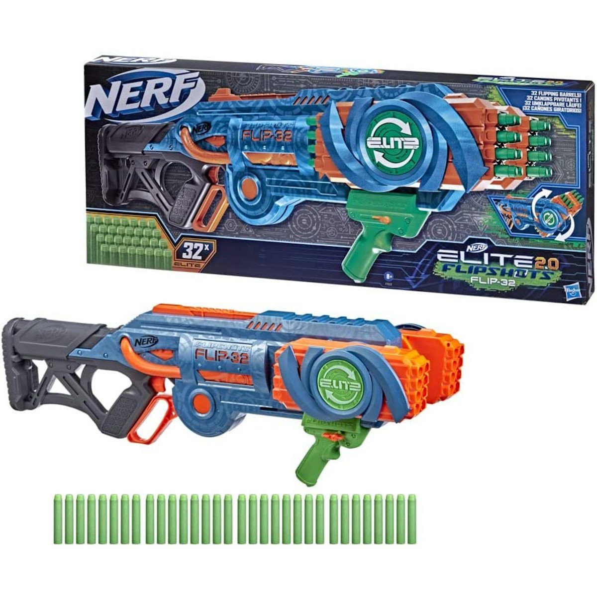 Hasbro Blaster NERF - Elite 2.0 Flip 32