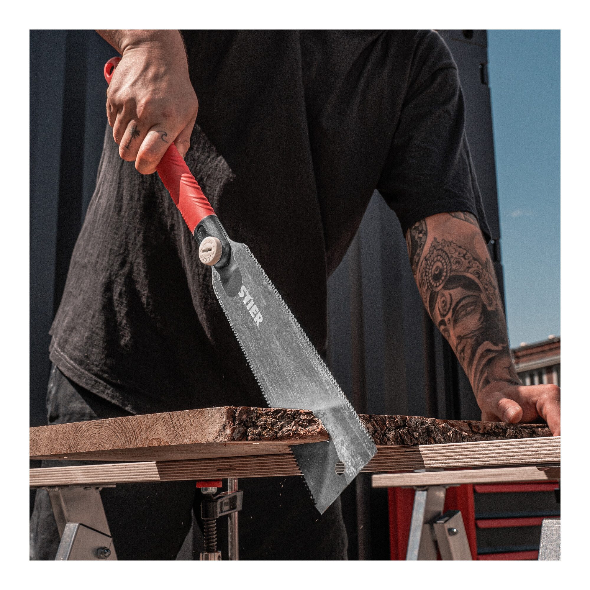 Stier Gartensäge STIER Japan Zugsäge 250 mm: Präzise doppelverzahnte Zugsäg günstig online kaufen