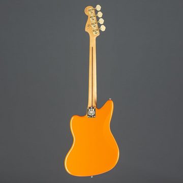 Fender E-Bass, E-Bässe, 4-Saiter E-Bässe, LTD Mike Kerr Jaguar Bass RW Tiger's Blood Orange - E-Bass