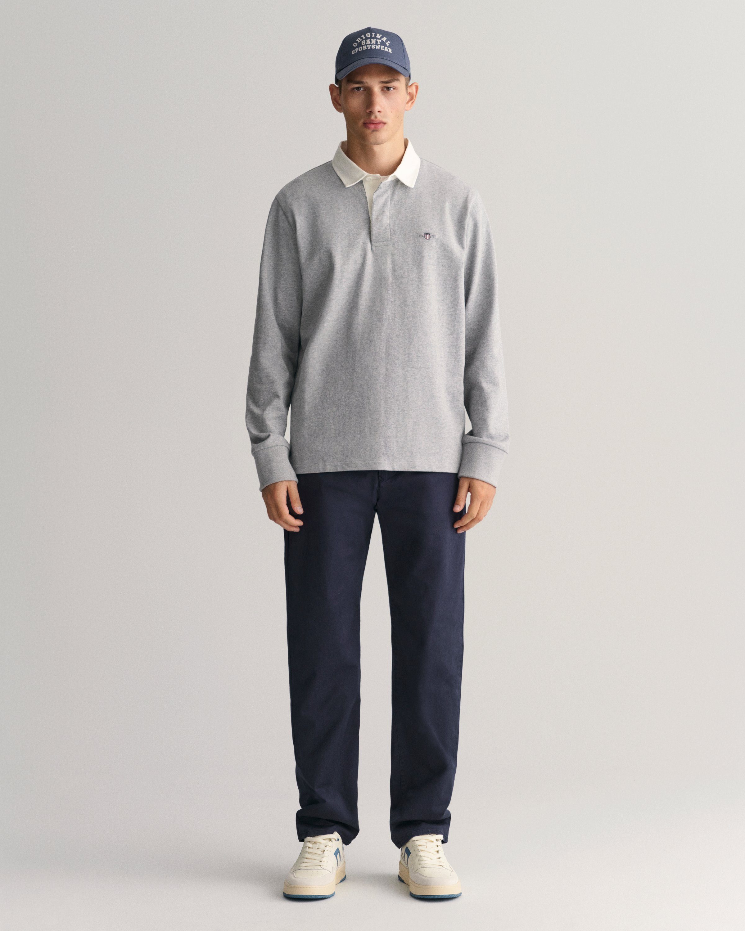 Gant Chinohose REGULAR TWILL CHINOS mit gefütterten Seitentaschen