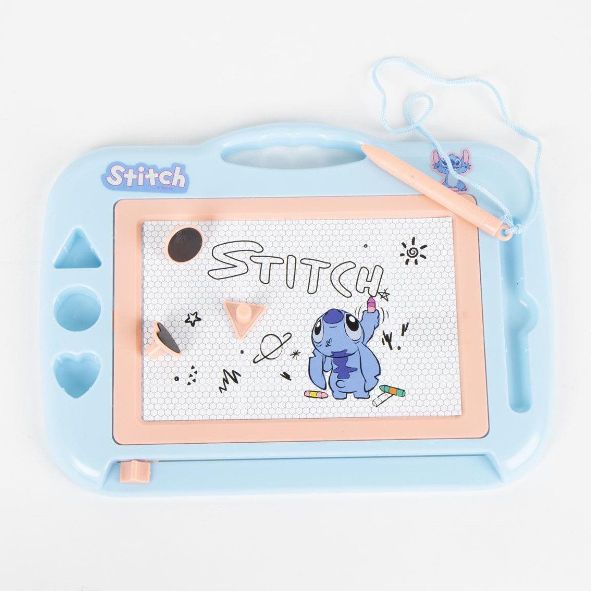 Cerda Magnettafel Disney Stitch Magnettafel Set Schreibwaren-Set Kreativset für Kinder