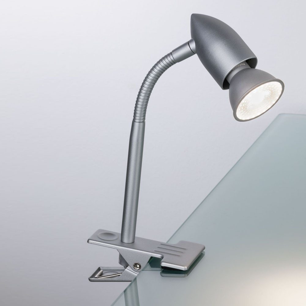 Paulmann Klemmleuchte Klemmspot Gesa GU10 max 3,5 W Chrom matt
