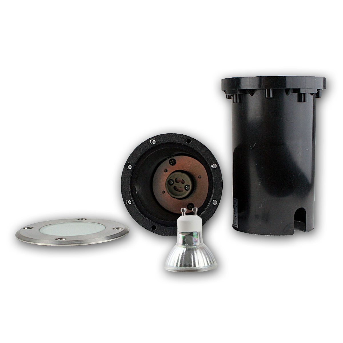 ChiliTec Bodenleuchte Bodeneinbaustrahler "R" 5W COB LED daylight 420lm