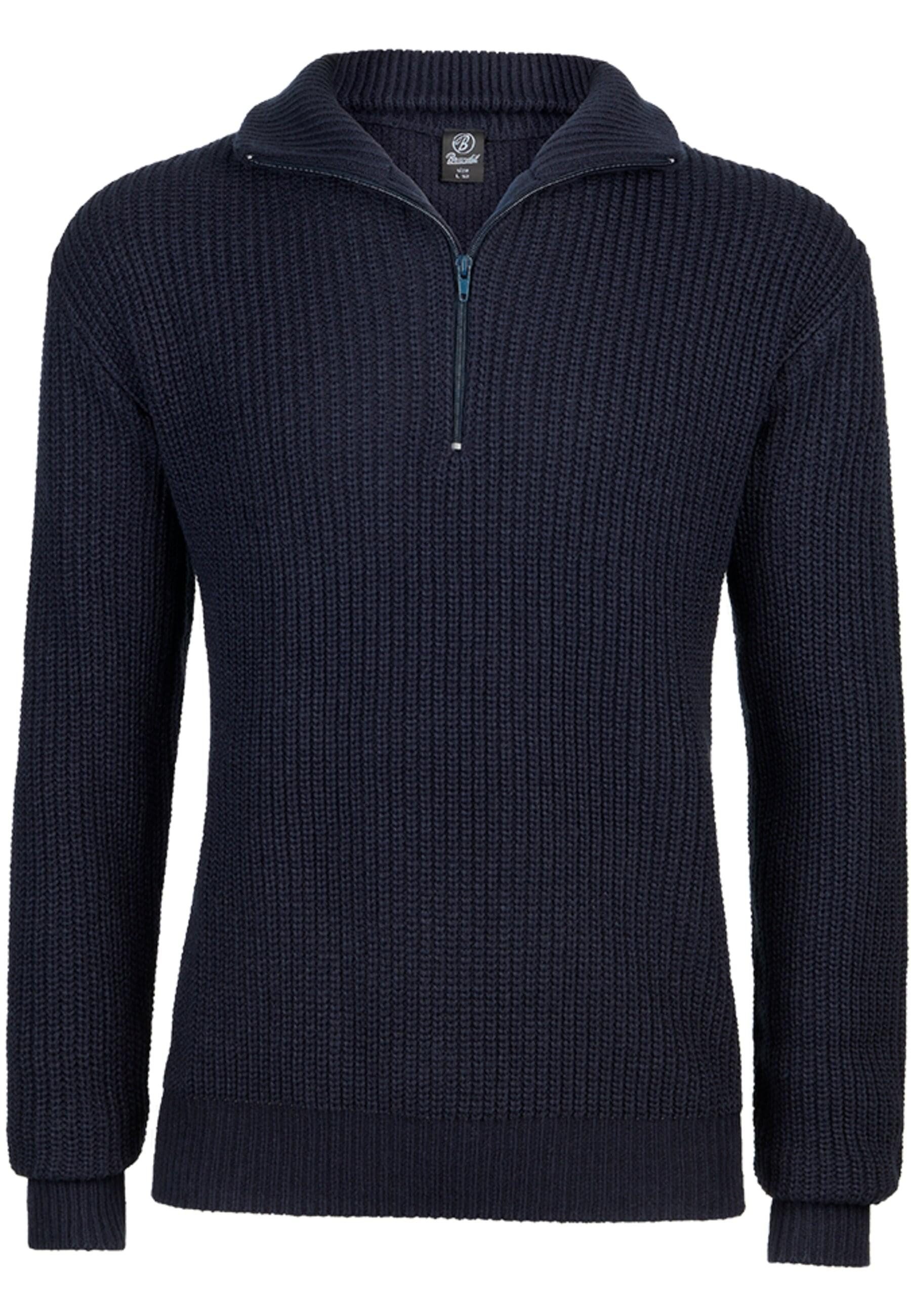 Brandit Rundhalspullover Brandit Herren Marine Troyer (1-tlg) günstig online kaufen