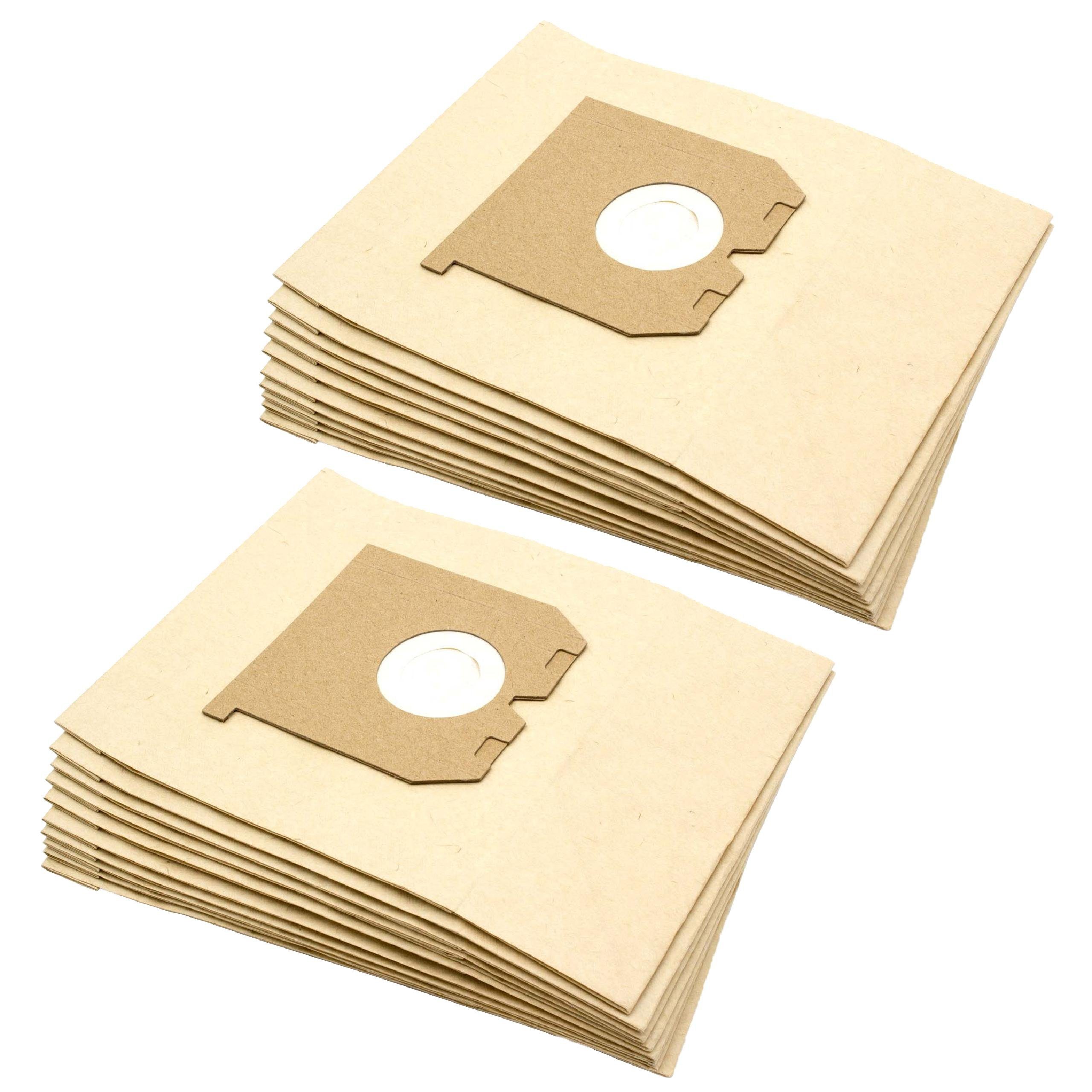 vhbw Staubsaugerbeutel passend für Progress P153, P155, P1610, P1630, P1850, P1860A, P1865A, 20 St.