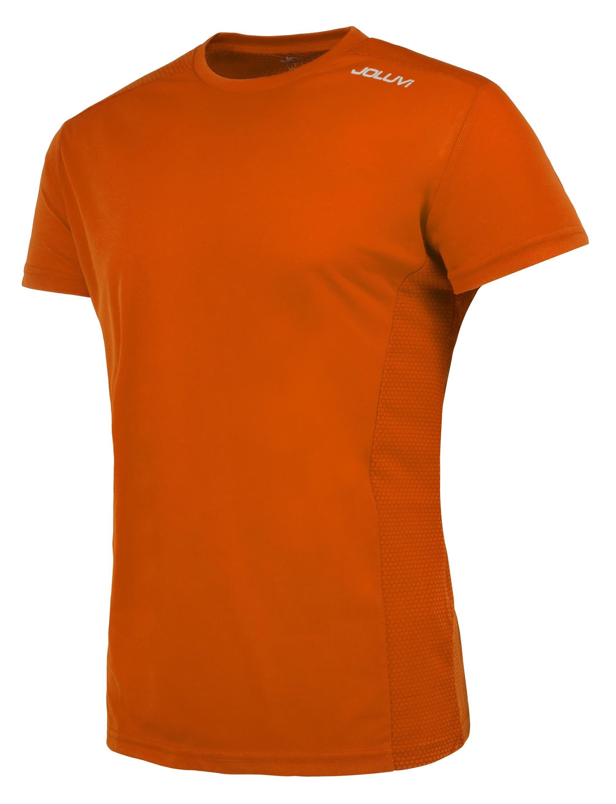 Joluvi T-Shirt Duplex für Herren, schnelltrocknend Naranja Neon