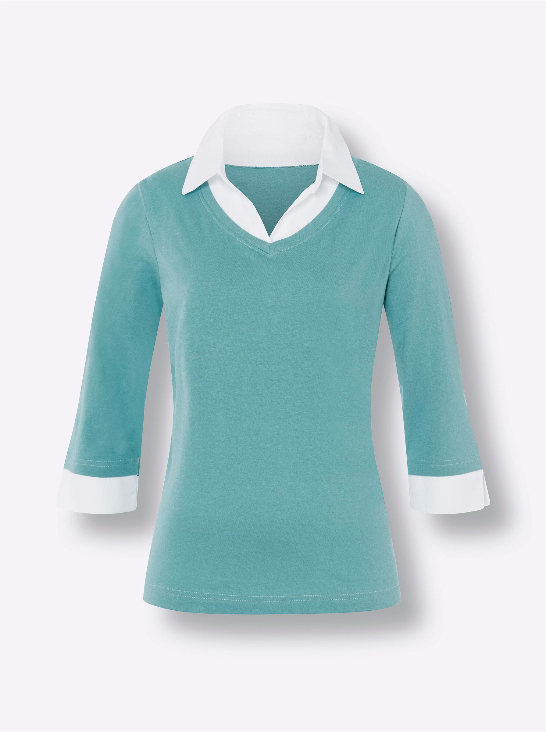 Sieh an! T-Shirt 2-in-1-Shirt 3/4-Arm – Bild 3 von 3