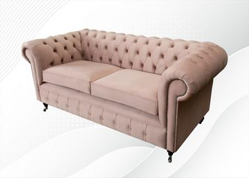 JVmoebel Chesterfield-Sofa, Chesterfield 3 Sitzer Design Sofa Couch 197 cm