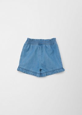 s.Oliver Shorts Jeans -Shorts / Regular Fit / High Rise / Elastischer Bund Smok-Detail