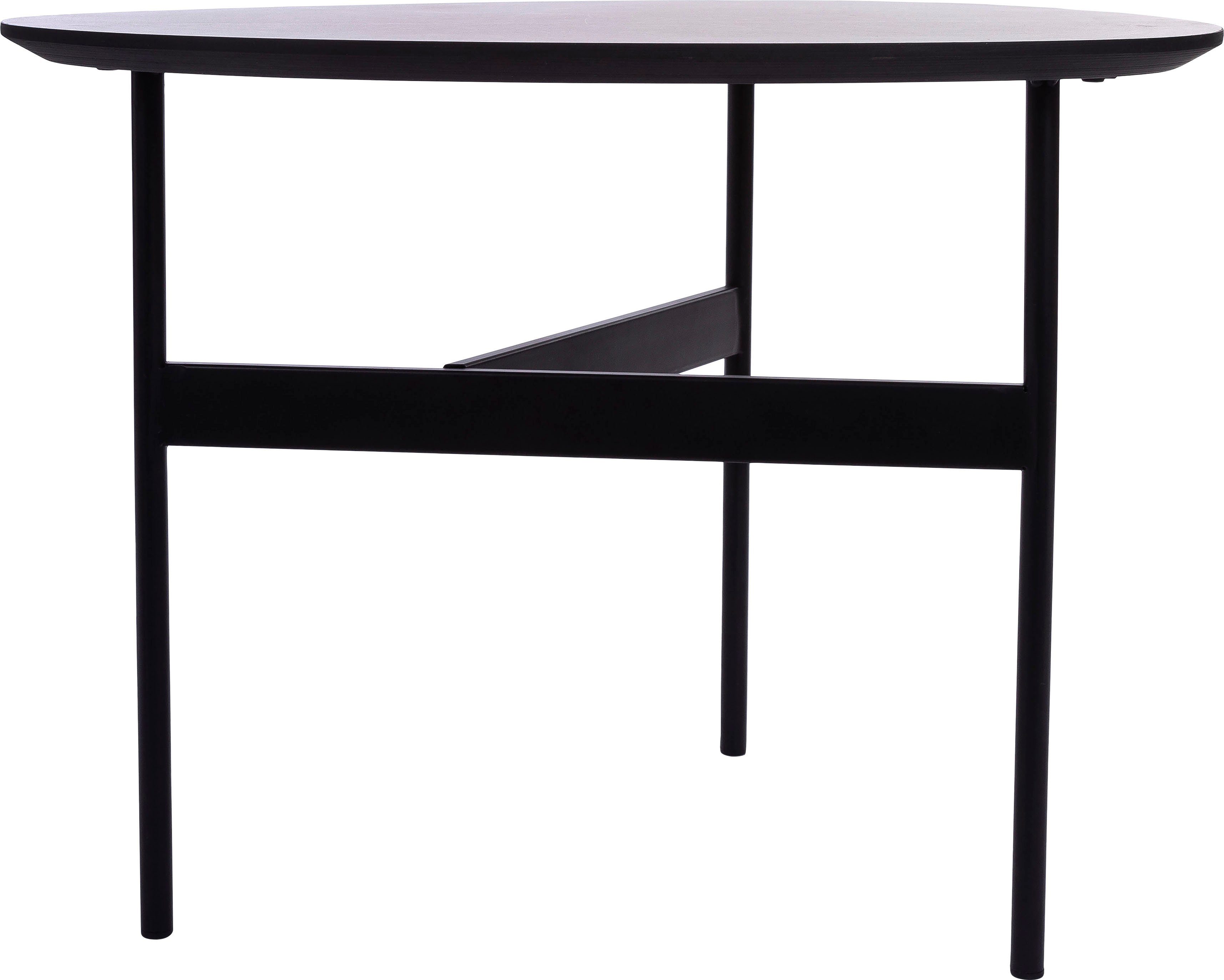 Home Bein grau affaire Oval, Gestell Tischplatte, lackierter Beistelltisch, 3 Beistelltisch