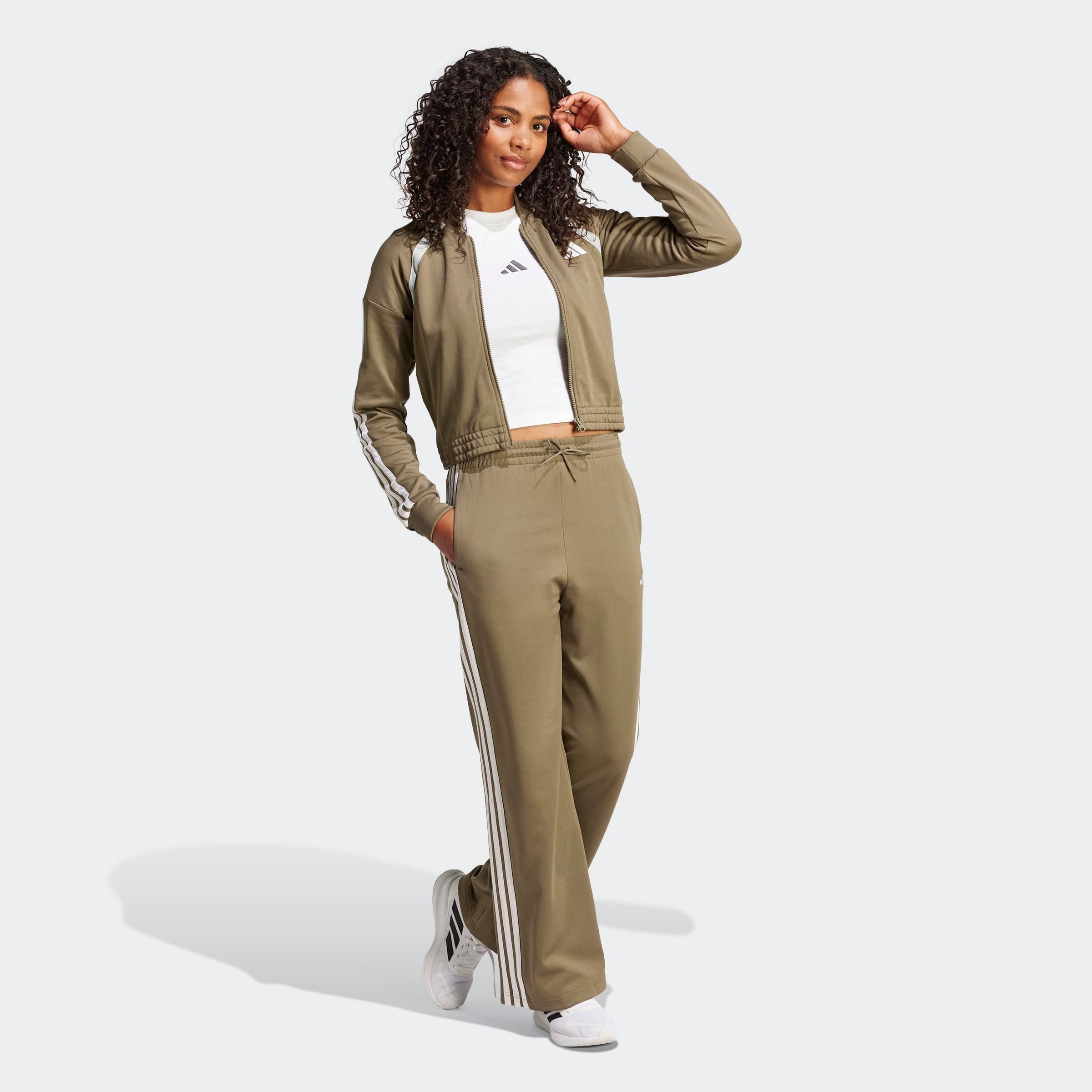 adidas Sportswear Trainingsanzug W TEAMSPORT TS (2-tlg), Jacke schmal gesch günstig online kaufen