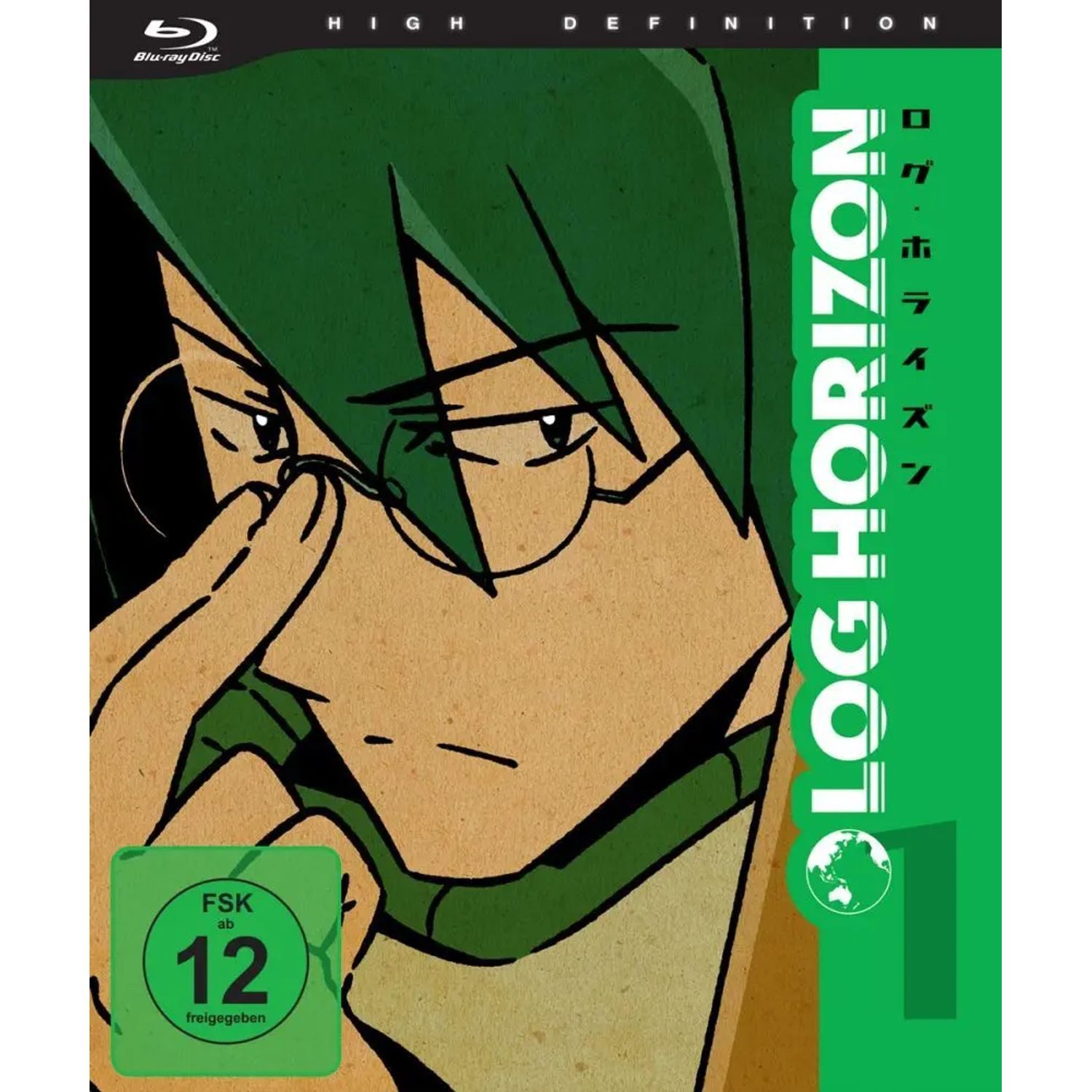 Crunchyroll Blu-ray Log Horizon.Staffel.1.1,2 Blu-ray