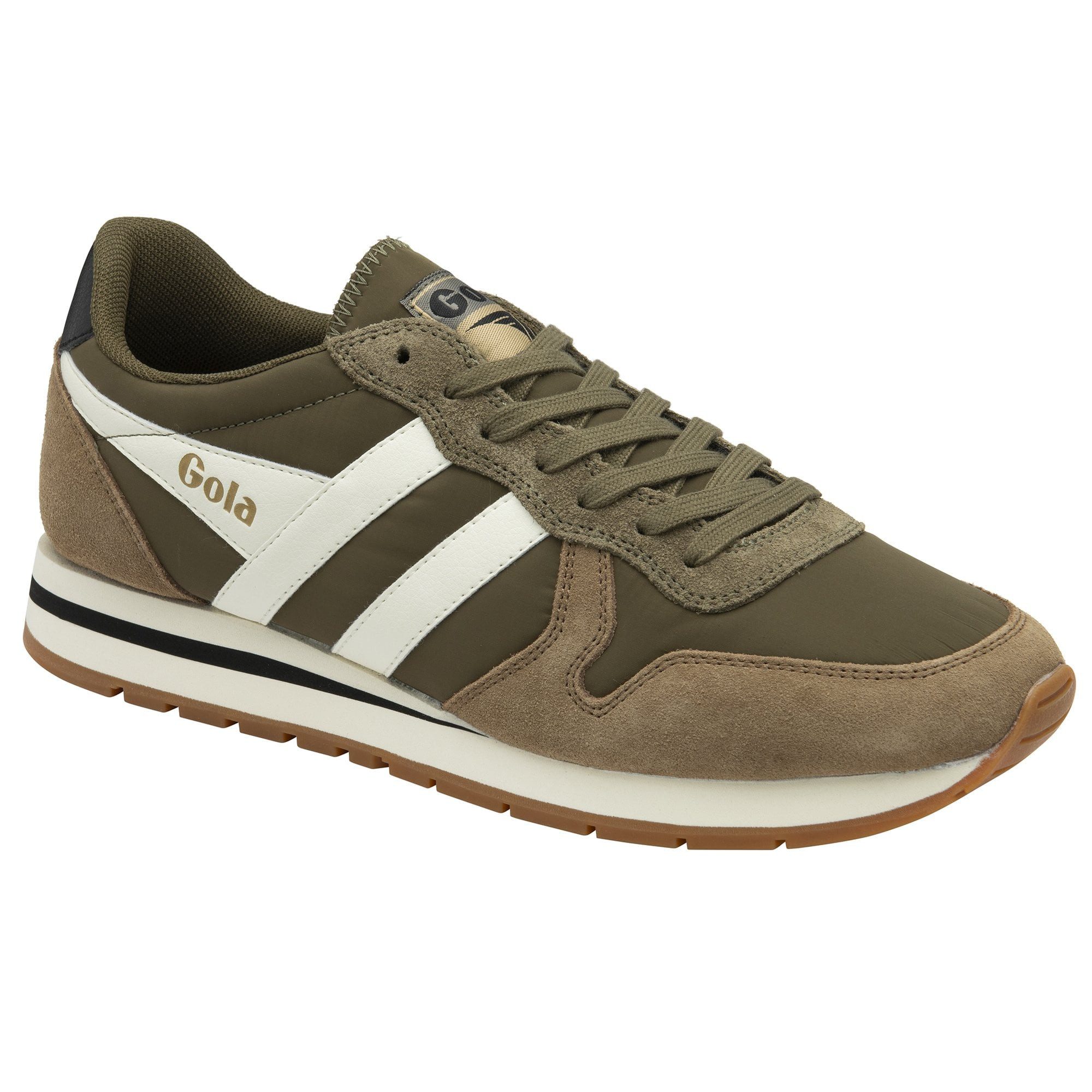 Gola Daytona Chute 2025 khakigrün/braun/offweiss Herren Sneaker
