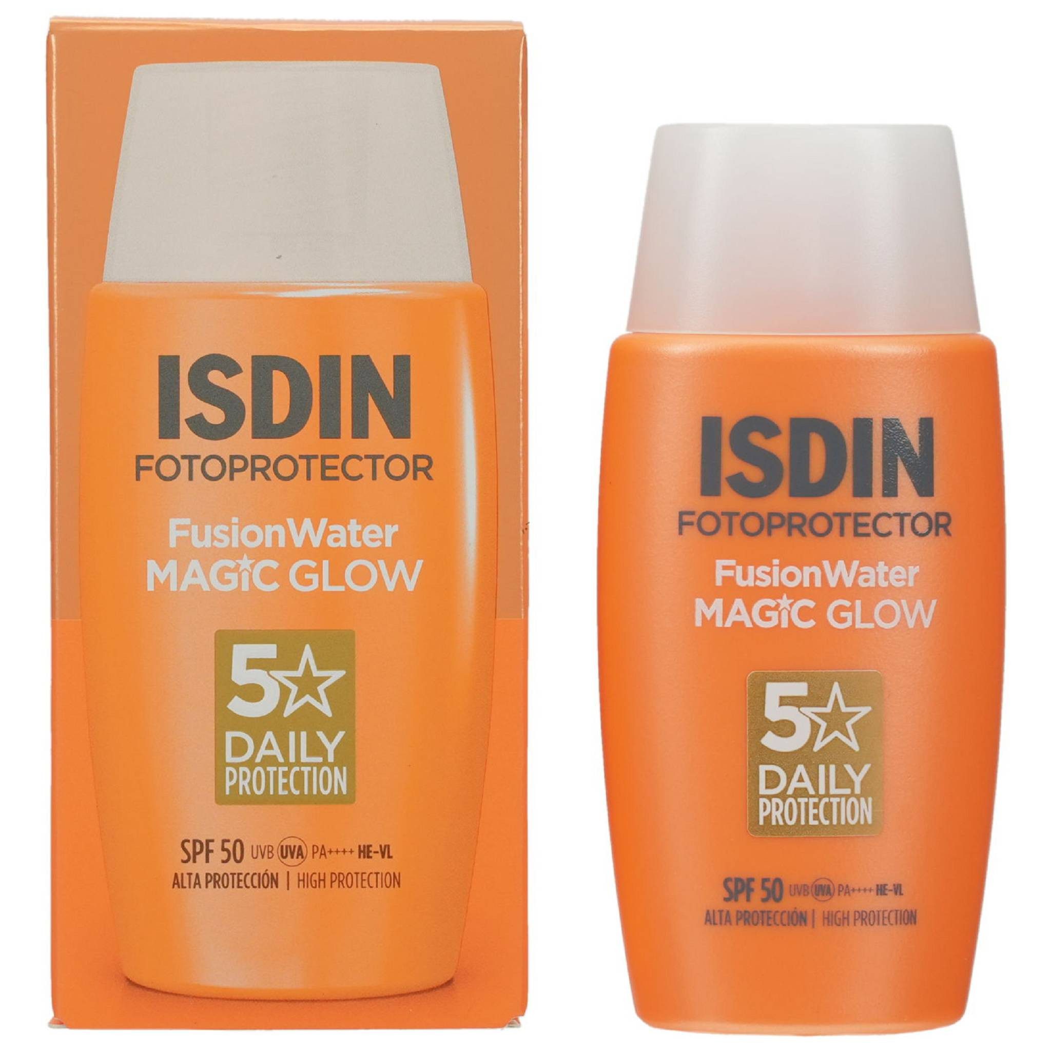 Isdin Sonnenschutzcreme ISDIN Fotoprotector Fusion Water Magic glow LSF 50 50ml PZN 19447583
