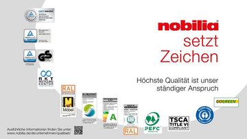 nobilia® Küchenzeile "Structura basic", vormontiert, Ausrichtung wählbar, Breite 270 cm, ohne E-Geräte