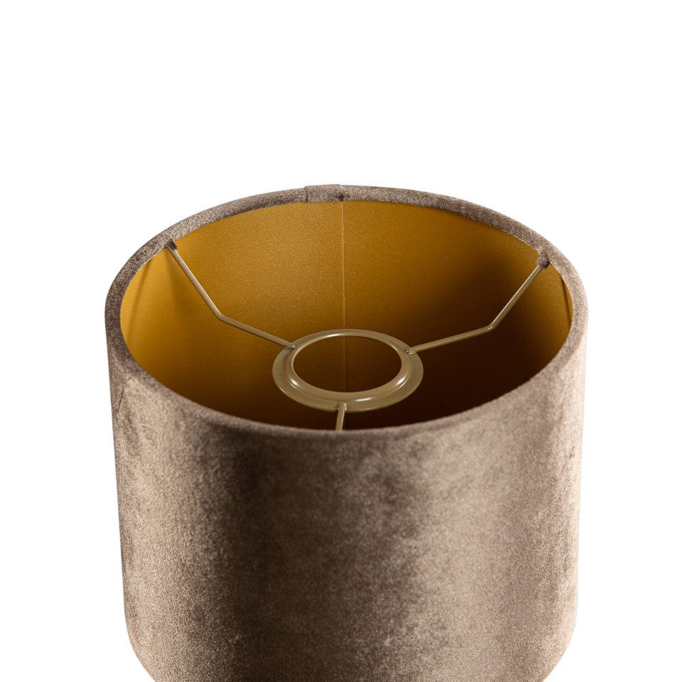 Qazqa Lampenschirm Cilinder velours günstig online kaufen