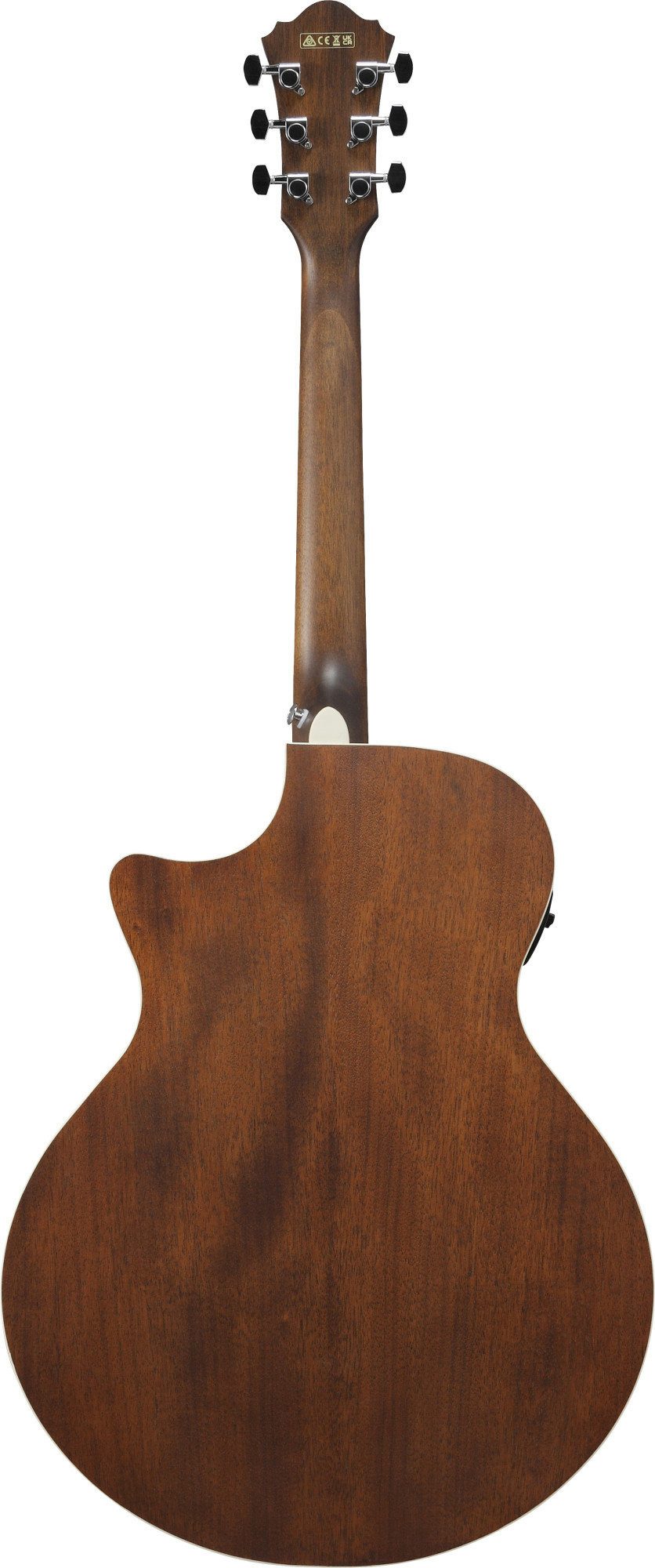 Ibanez Westerngitarre AE140-WKH Weathered Black Open Pore, AE, Akustikgitarre mit Tonabnehmer