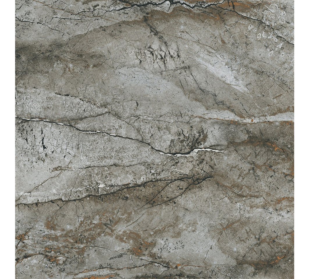Thumbnail - Wandfliese 1 Paket (1,44 m) Fliesen STORM STONE LIGHT GREY (60 × 60 cm), poliert, grau, Wandgestaltung Badezimmer Duschw...