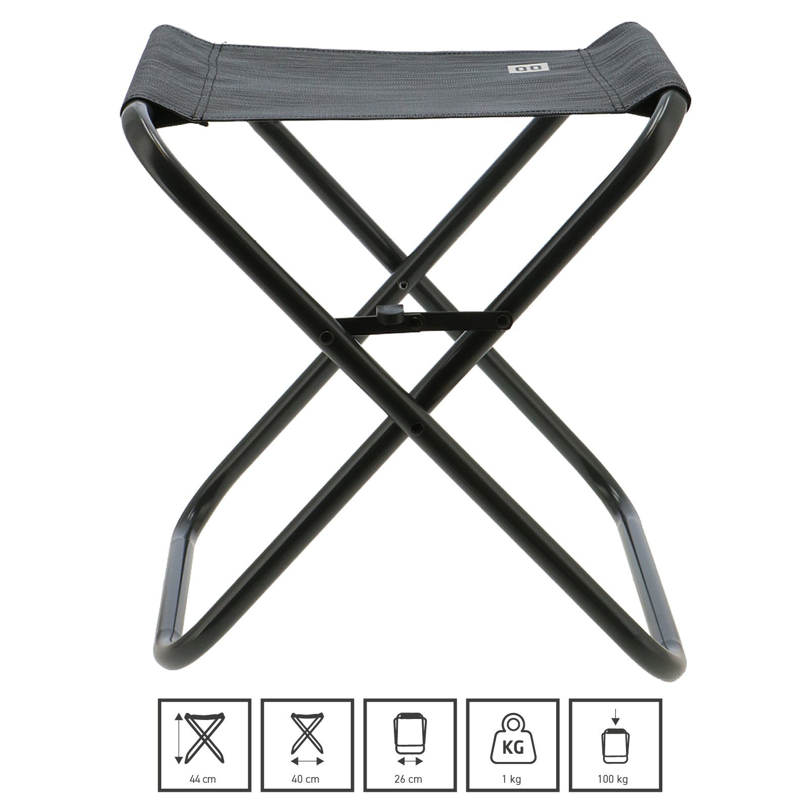 Travellife Campinghocker Mini Falthocker Como Campinghocker, Angel Hocker F günstig online kaufen