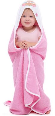 Be Mammy Handtücher Kapuzenhandtuch Babyhandtuch aus Baumwolle 100cm x 100cm BE20-240-BBL, Frottee (1-St)