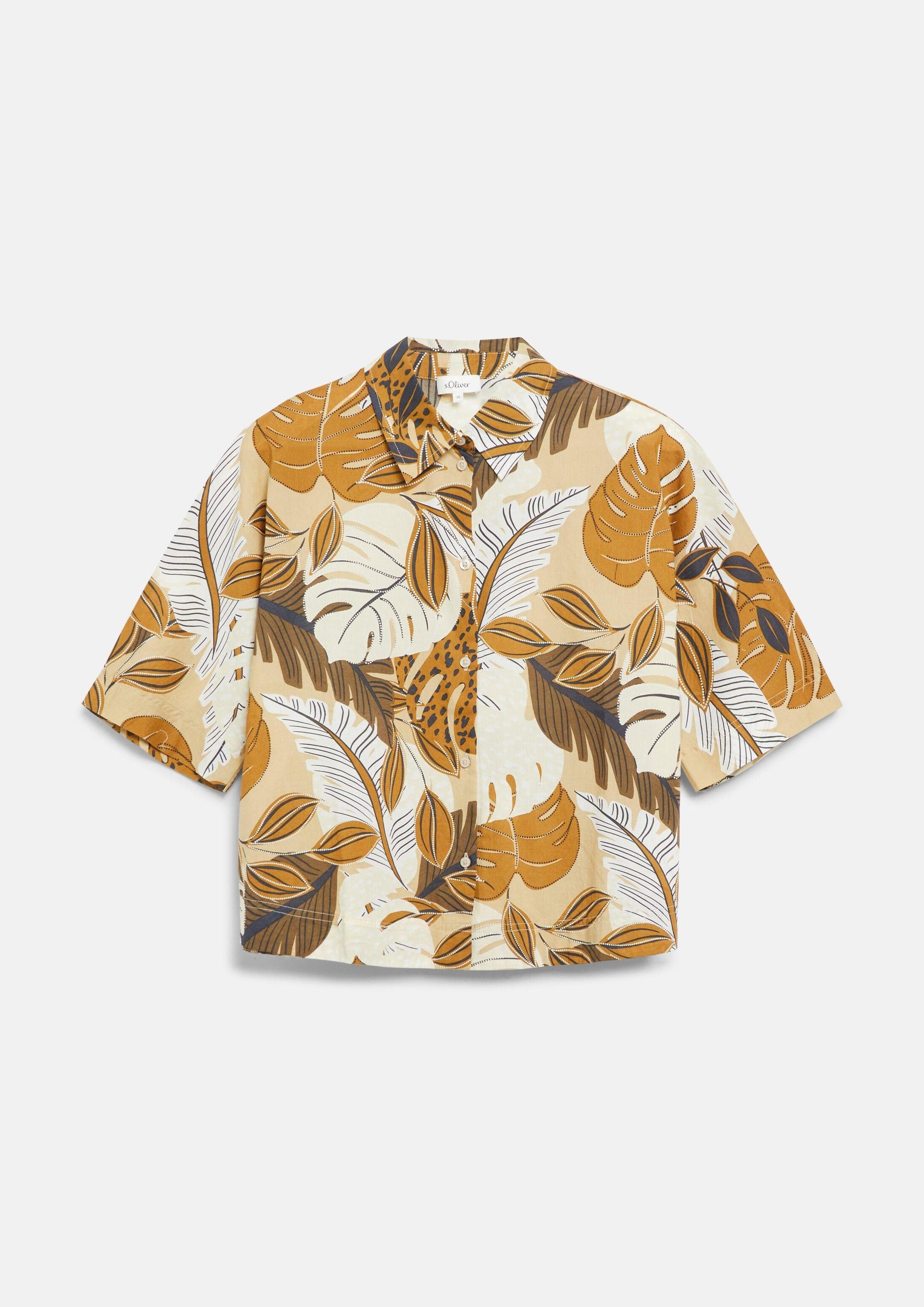 Kurzarmbluse Bluse