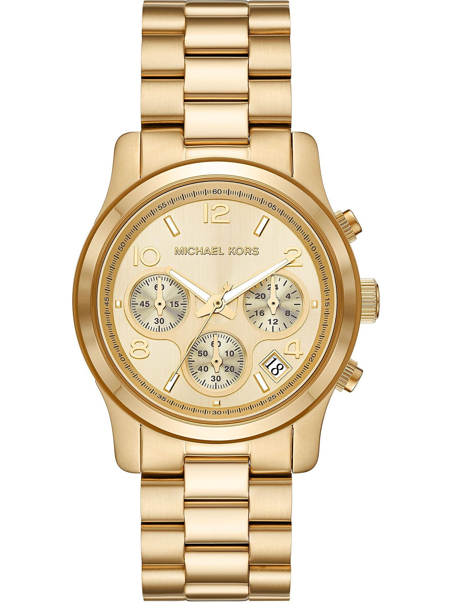 MICHAEL KORS Chronograph Michael Kors Damen-Uhren Analog Quarz