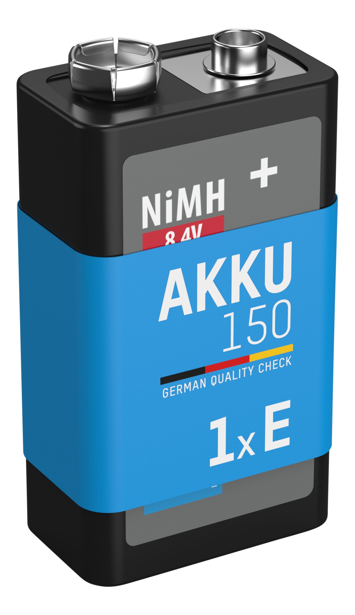 9V E-Block Akku 180 mAh Akku
