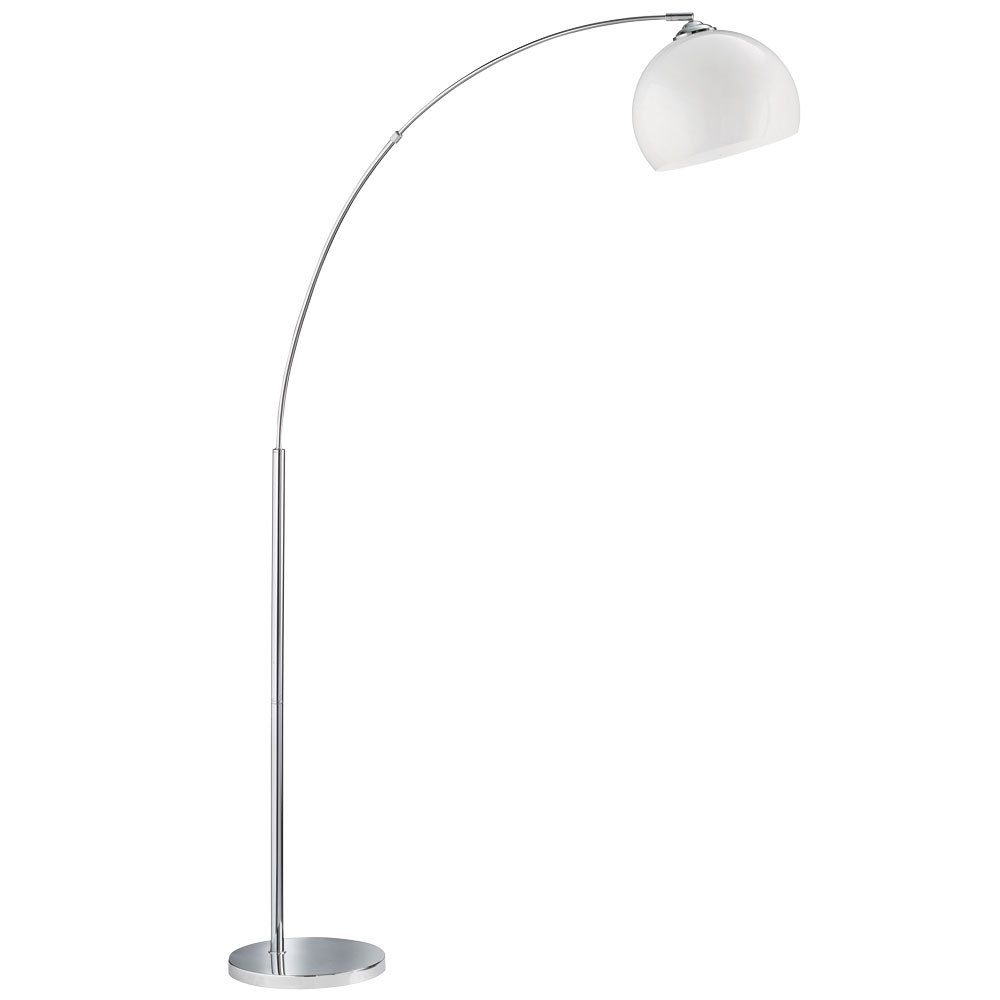 etc-shop Set Lampe Bogen dimmbar Leuchtmittel Beleuchtung Warmweiß, Stand Fernbedienung LED inklusive, Farbwechsel, im Stehlampe, Steh
