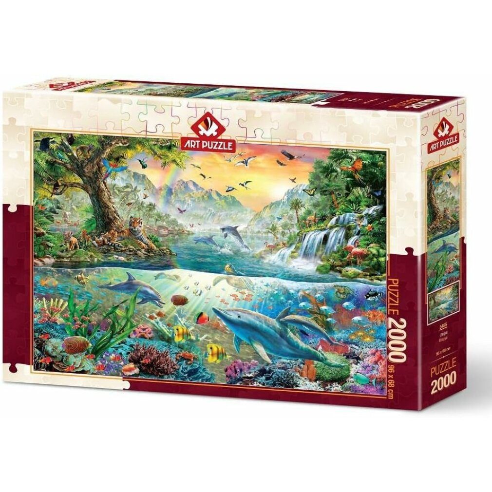 ART PUZZLE Puzzle Puzzle Utopia 2000 Teile, Puzzleteile