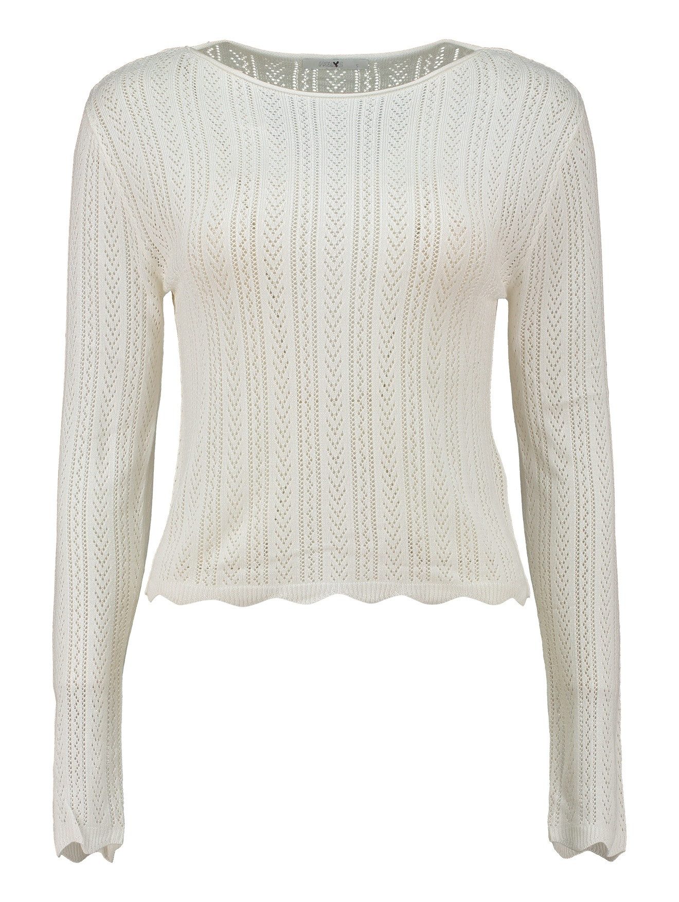 HaILY’S Strickpullover LS V SK Sa44mmy, offwhite