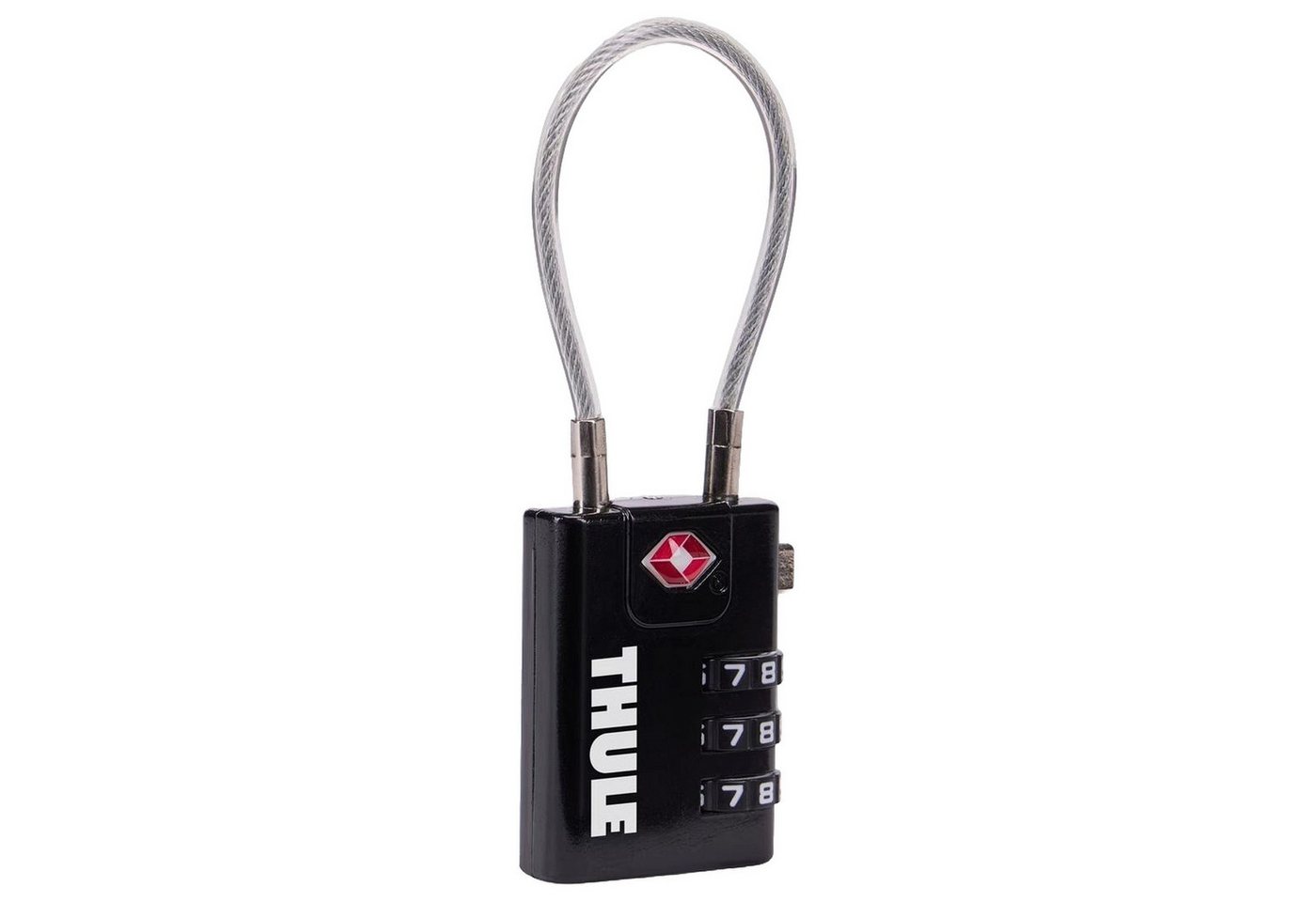 Thumbnail - Thule Vorhängeschloss TSA Cable Lock - TSA-Schloss (schwarz)