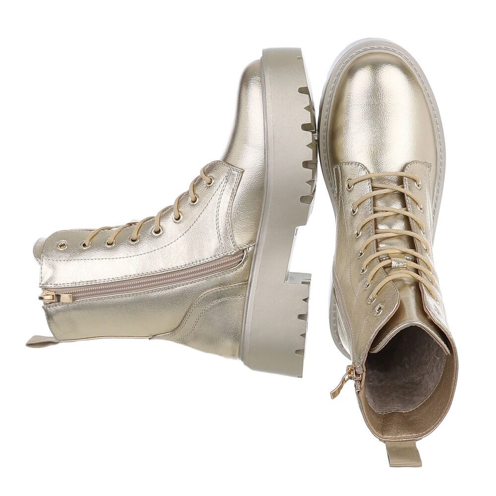 Ital-Design Damen Schnürschuhe Freizeit Schnürstiefelette (87124788) Blocka günstig online kaufen