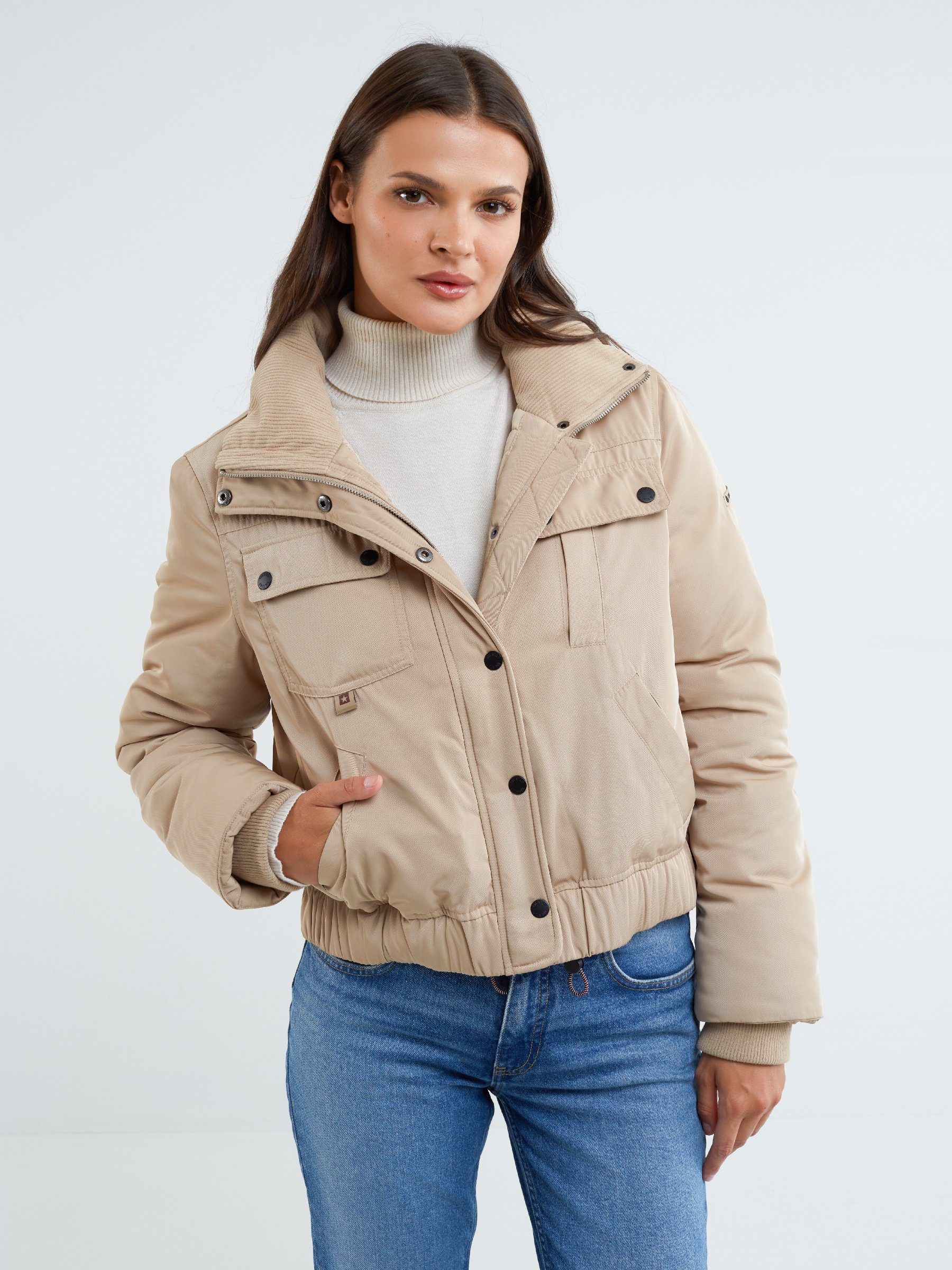 BIG STAR Kurzjacke DROPIA OHNE KAPUZE