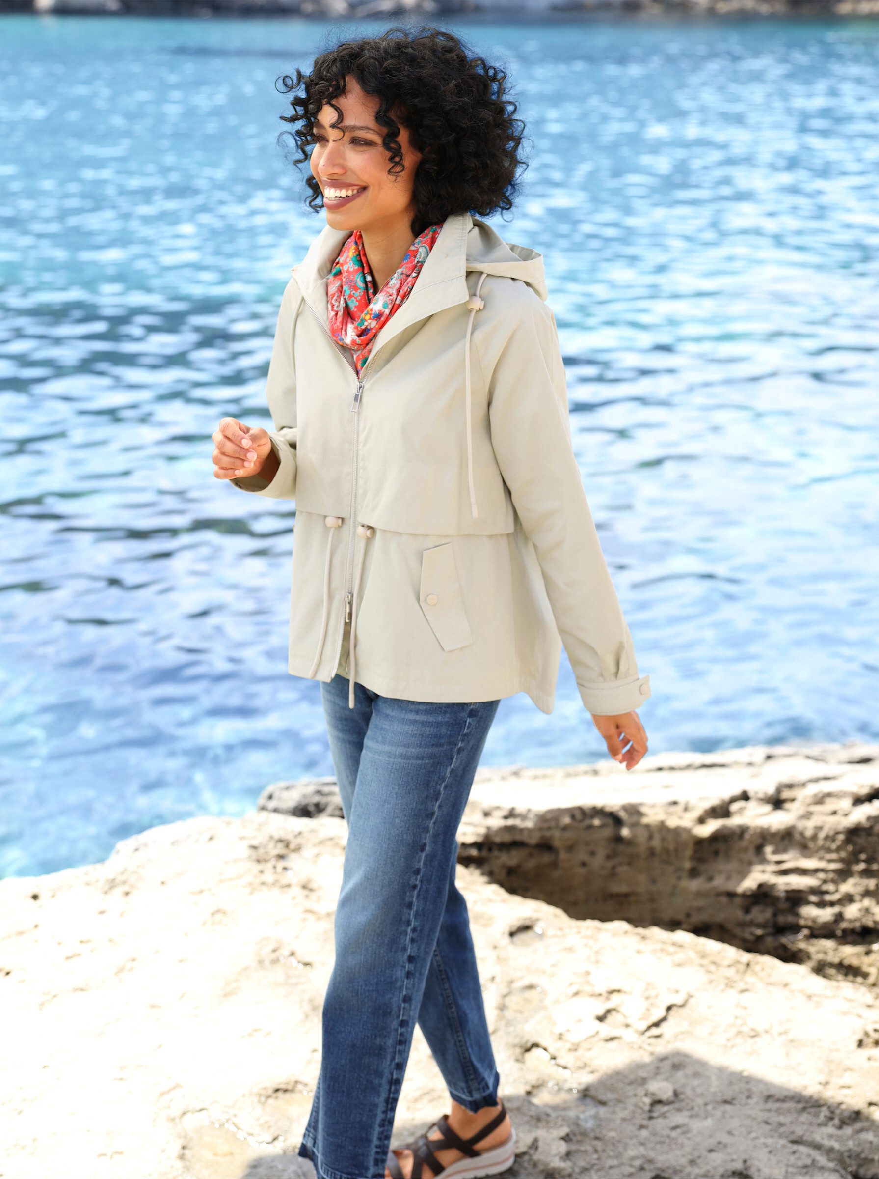 heine Allwetterjacke Outdoorjacke Langarm