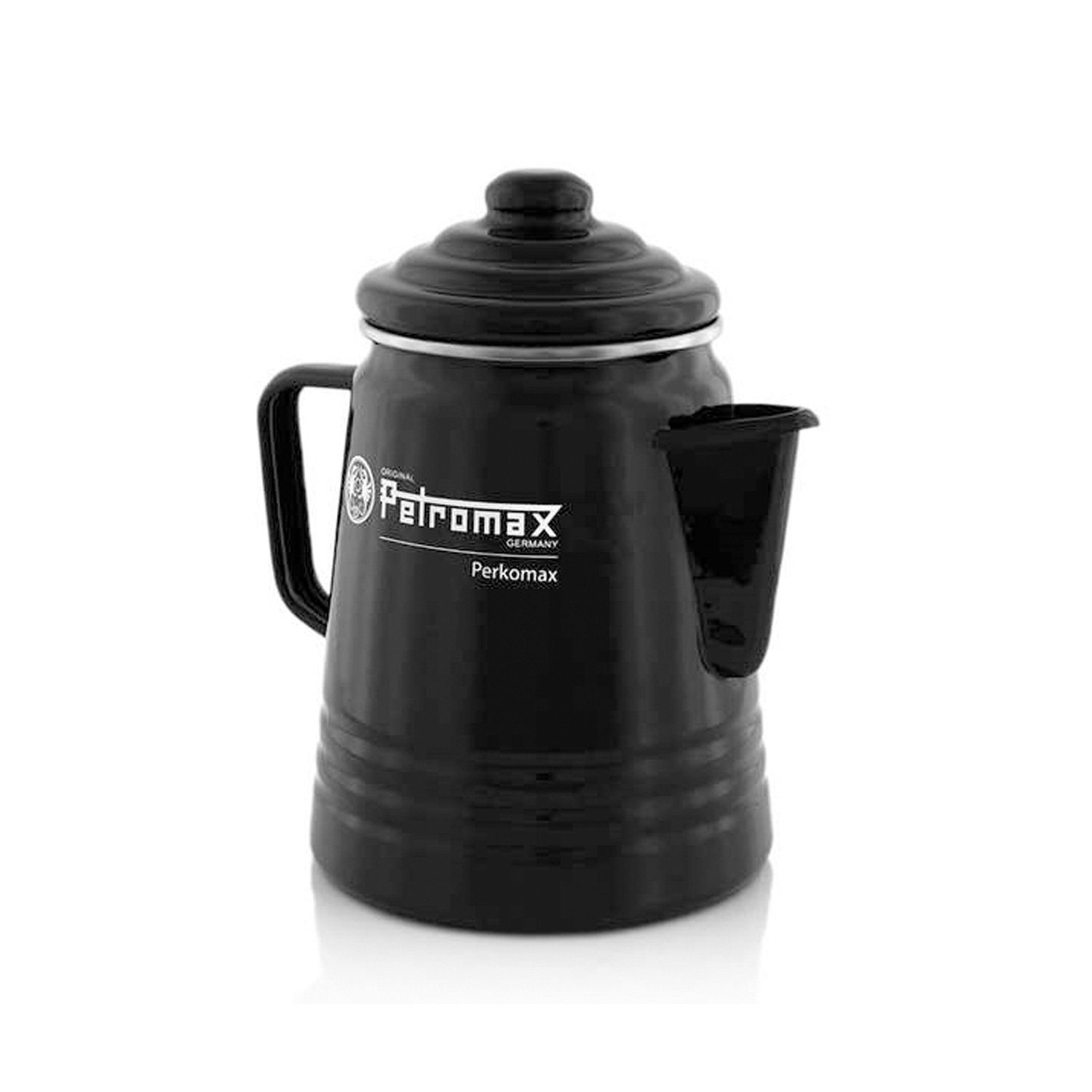 per-9-s Kaffeekanne Perkolator 1,3l Petromax 1.3l Petromax Perkolator Tee Kocher schwarz, Kaffee Kanne