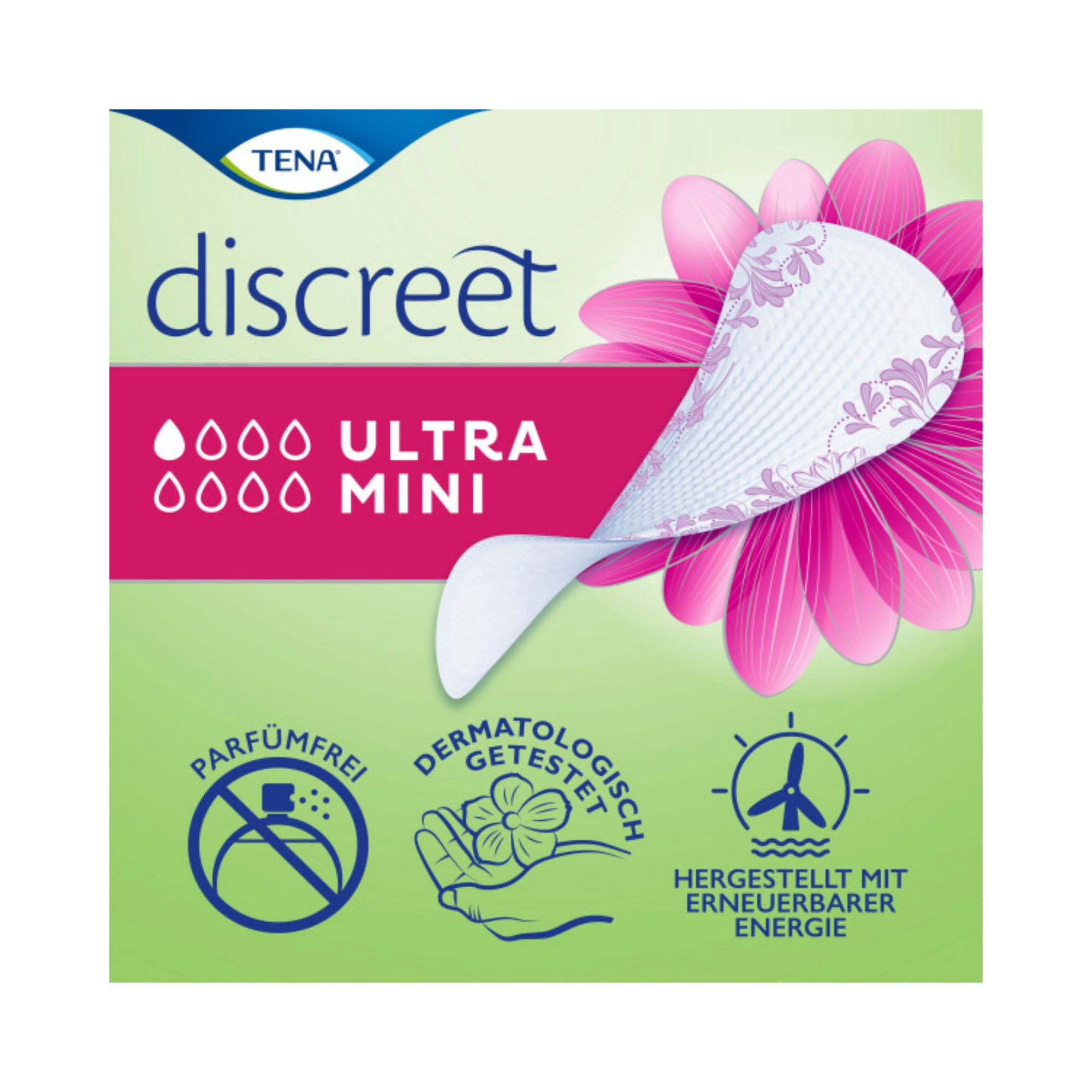 TENA Inkontinenz-Einlage TENA - Discreet - Ultra Mini, 28-St.