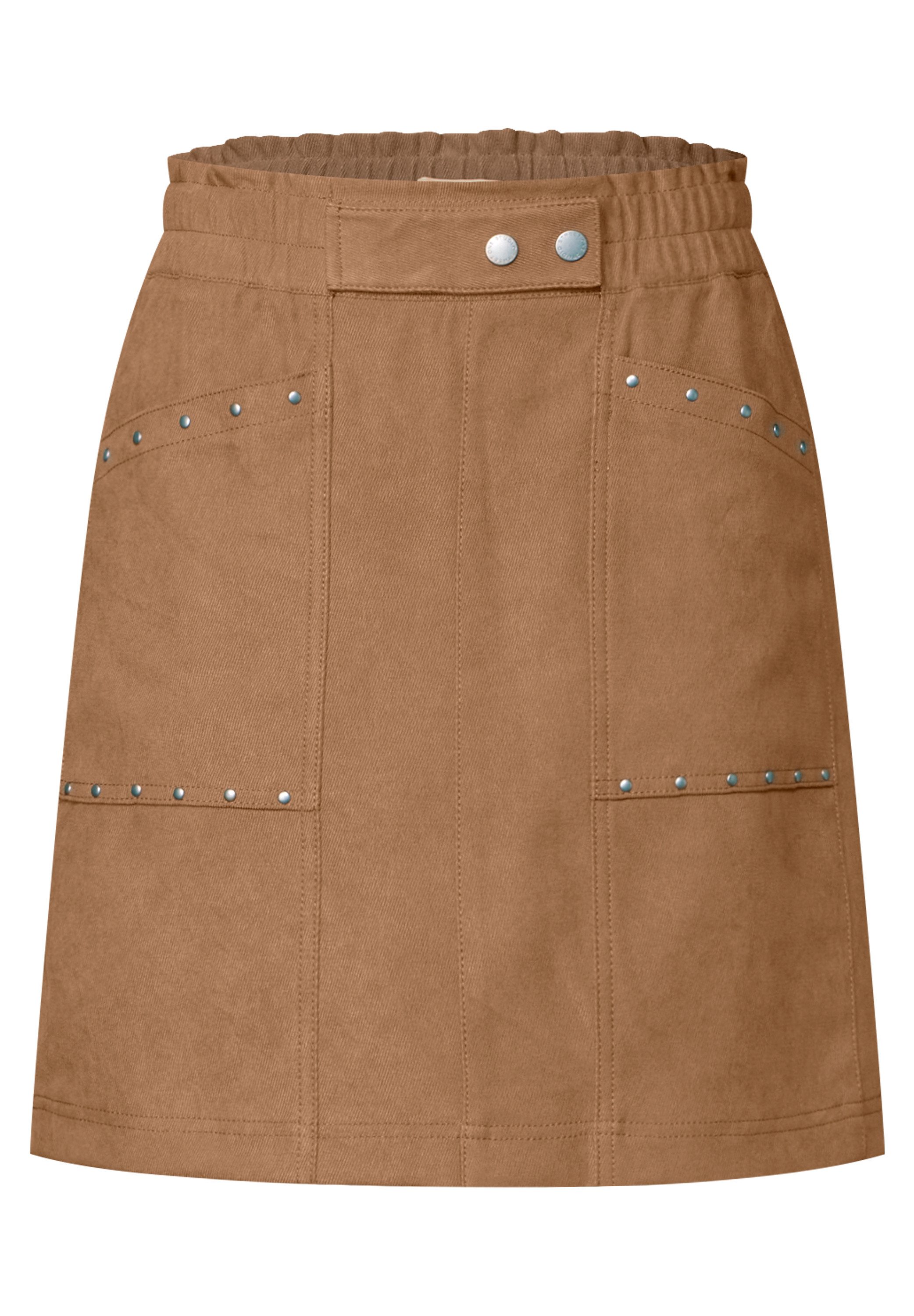 STREET ONE STUDIO Sommerrock mit Nieten