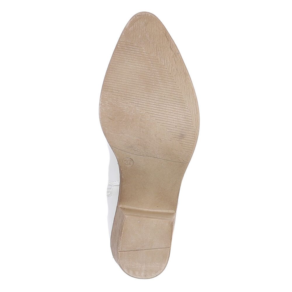 Ital-Design Elegante Cowboystiefel mit Stickerei für Damen Westernstiefel (89937850) Blockabsatz Stiefel in Hellbraun