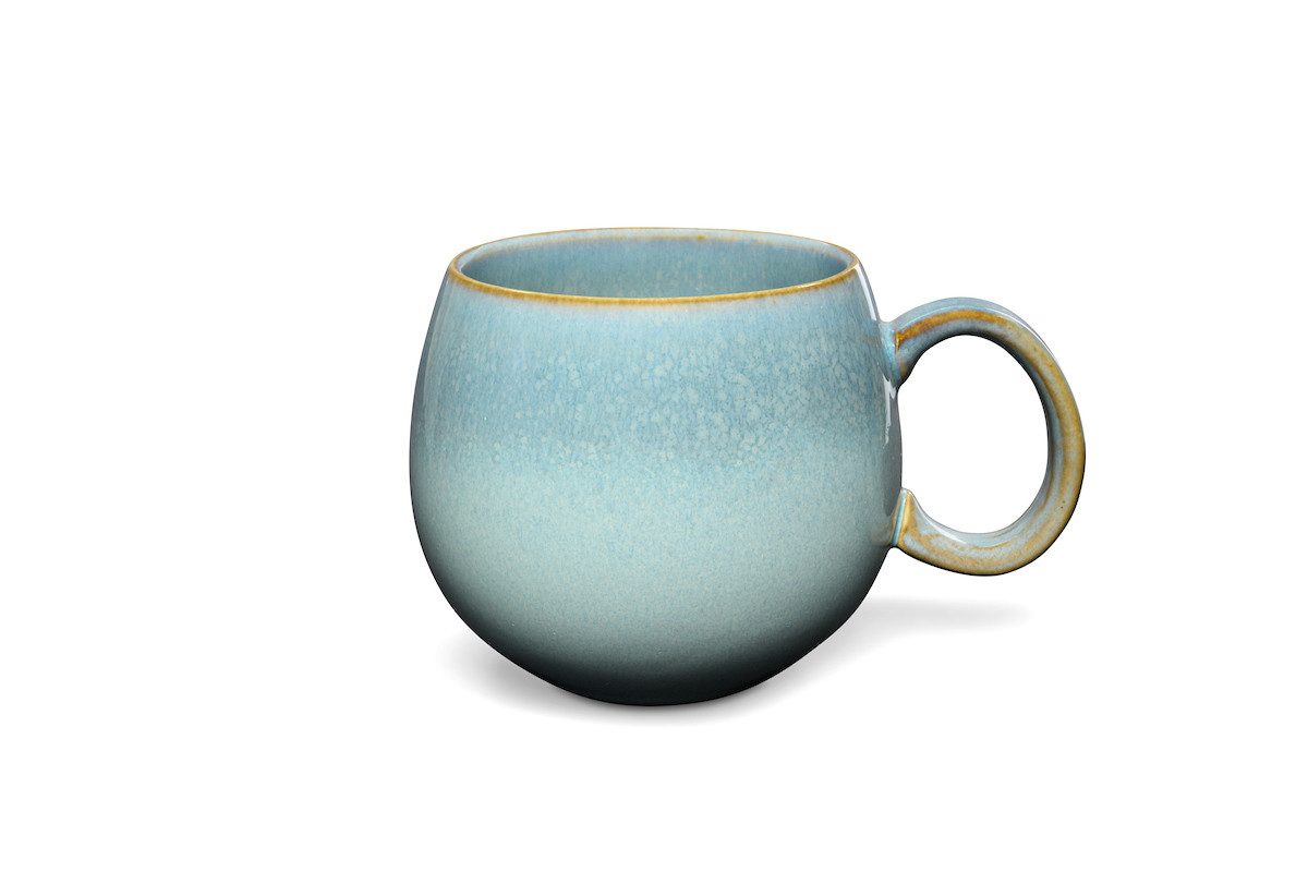 MAOCI teaware for your life Tasse Jumbotasse aqua Keramik 0,5 L, 500 ml