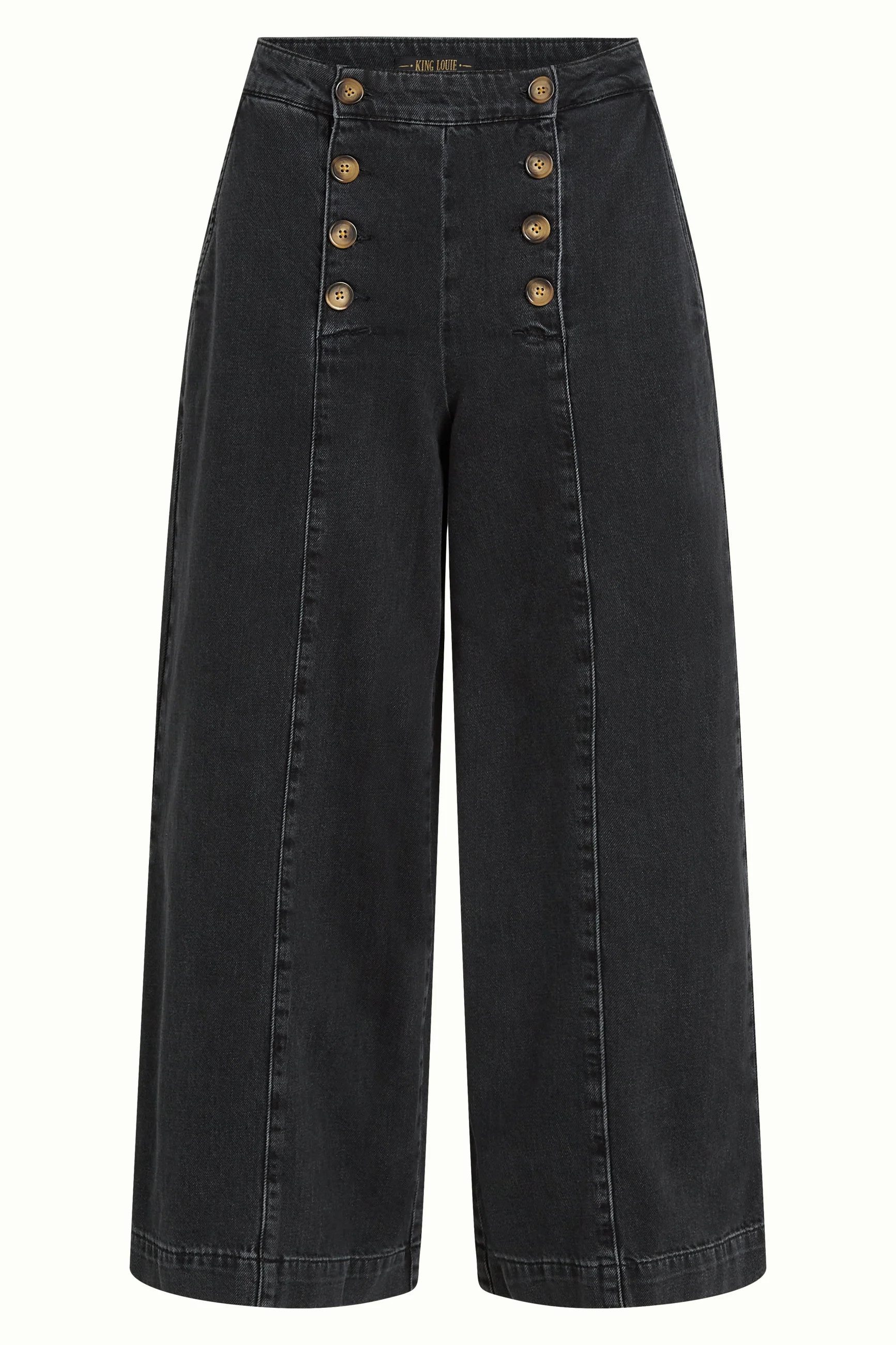 King Louie Culotte Melody Sailor Pants Rock Denim