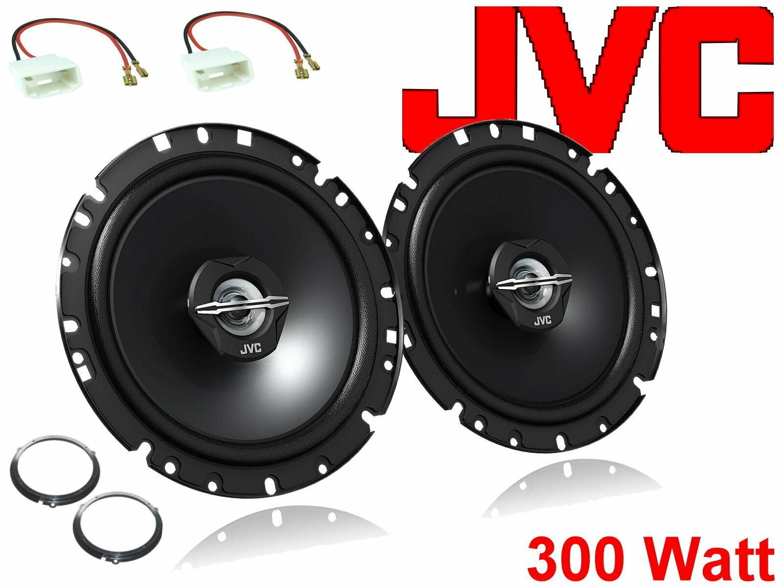 DSX JVC passend für Ford Fiesta JA8 Bj 08/08-12 Lauts Auto-Lautsprecher (30 W) | Auto-Lautsprecher