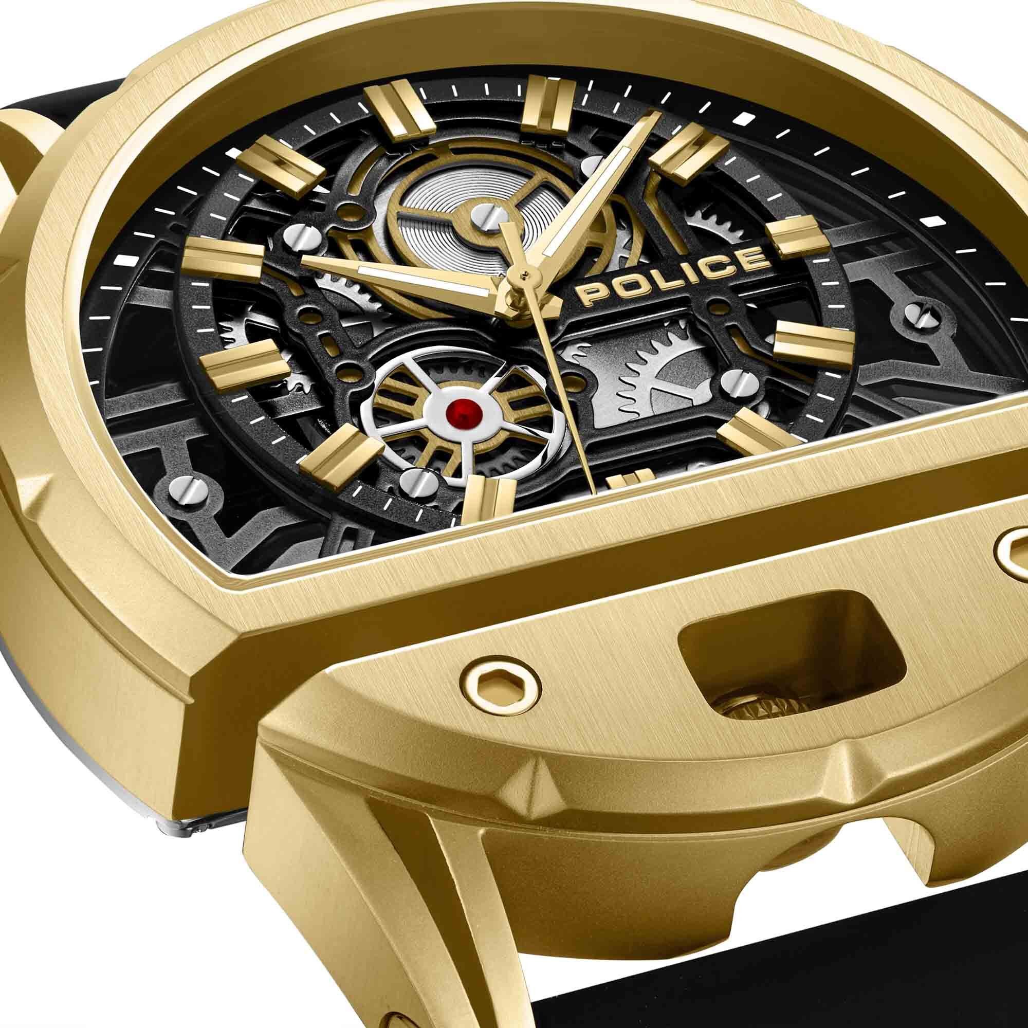 Police Quarzuhr Quarzuhr Herrenuhr 46 mm Quarz Herren