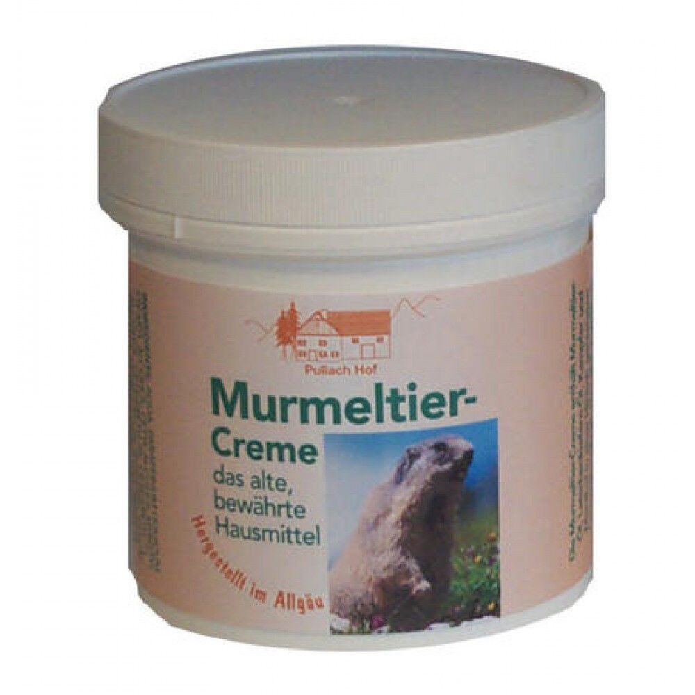 emeco Körperbalsam 2x Murmeltier Creme 250ml von Pullach Allgäu Lotion Balsam Salbe, 2-tlg.