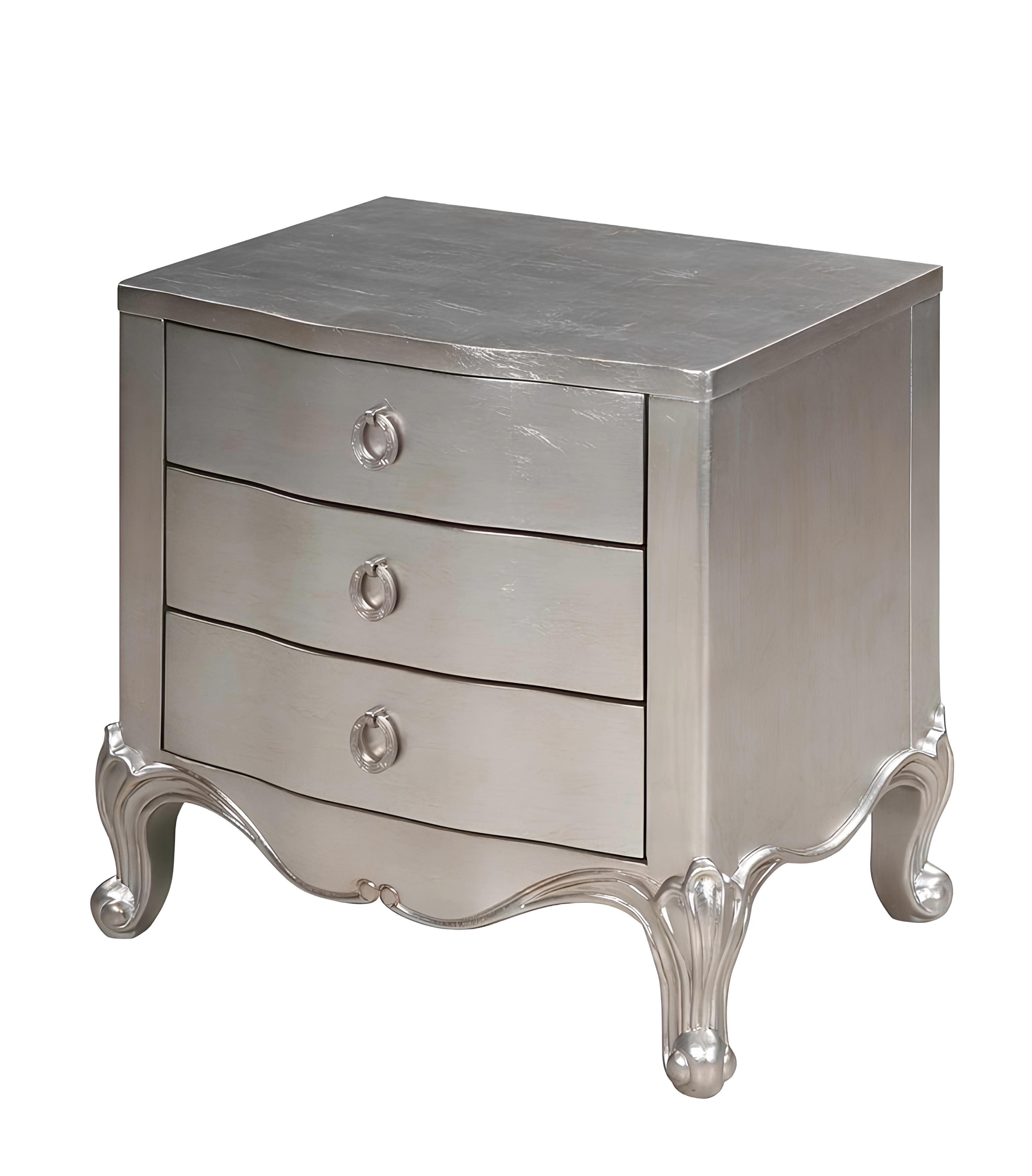 Xlmoebel Nachttisch Luxus Beistelltisch aus Holz mit modernem Design und Stauraum (1-St., Nachttisch), Hergestellt in Europa