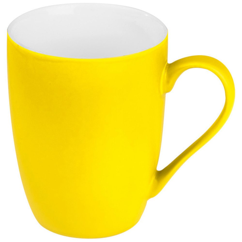 Macma Tasse Porzellantasse / Kaffeetasse / Fassungsvermögen: 300 ml / Farbe: gelb