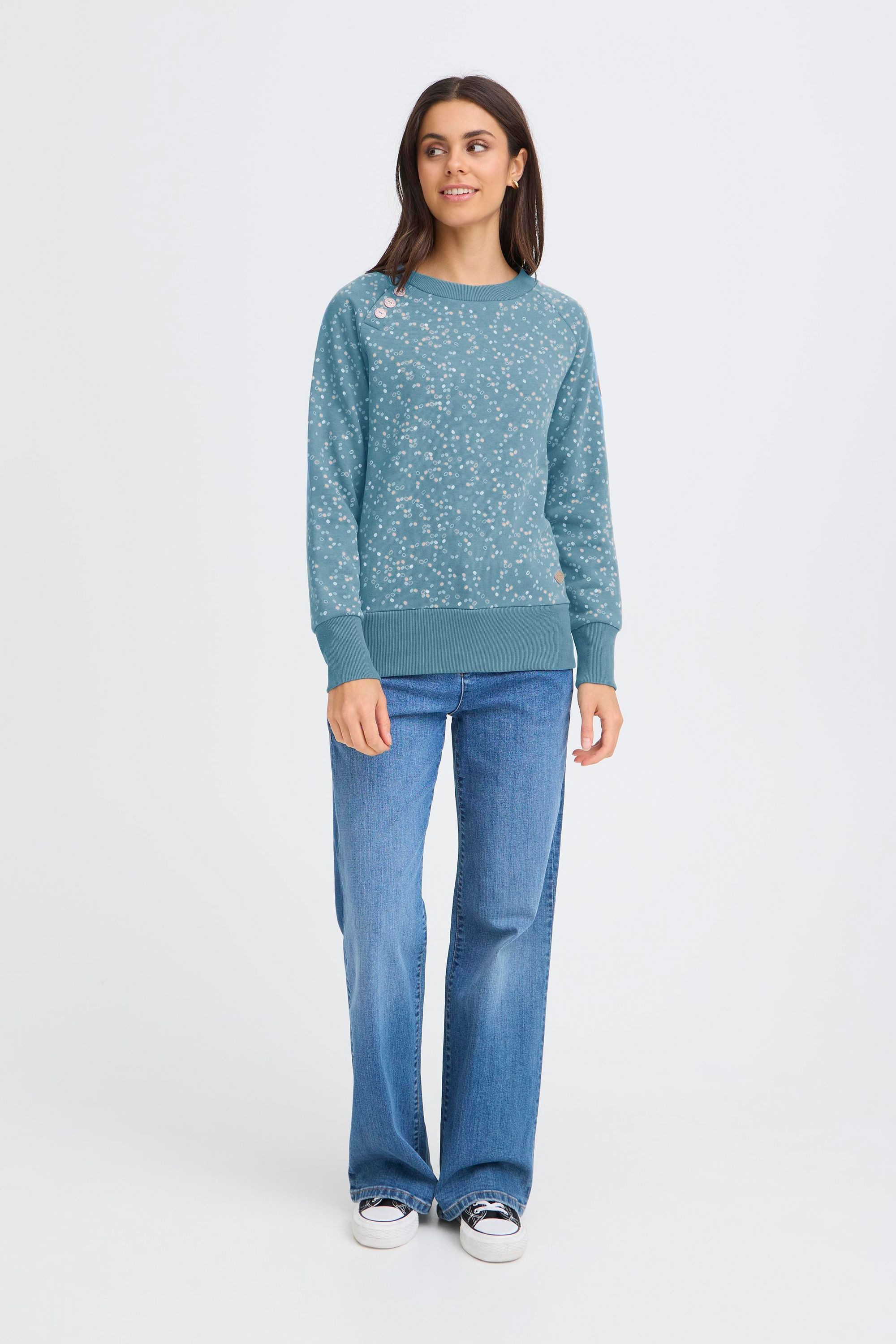 OXMO Sweater OXBea Modisches Sweatshirt