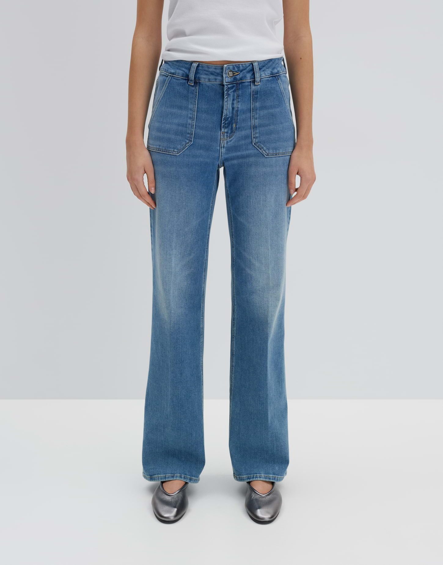 someday Bootcut-Jeans CARIE UTILITY aus nachhaltigem günstig online kaufen