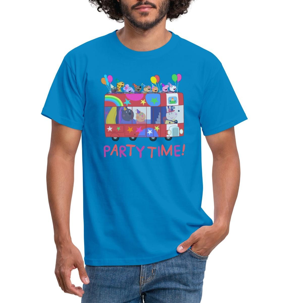 Spreadshirt T-Shirt Peppa Pig Design Party günstig online kaufen