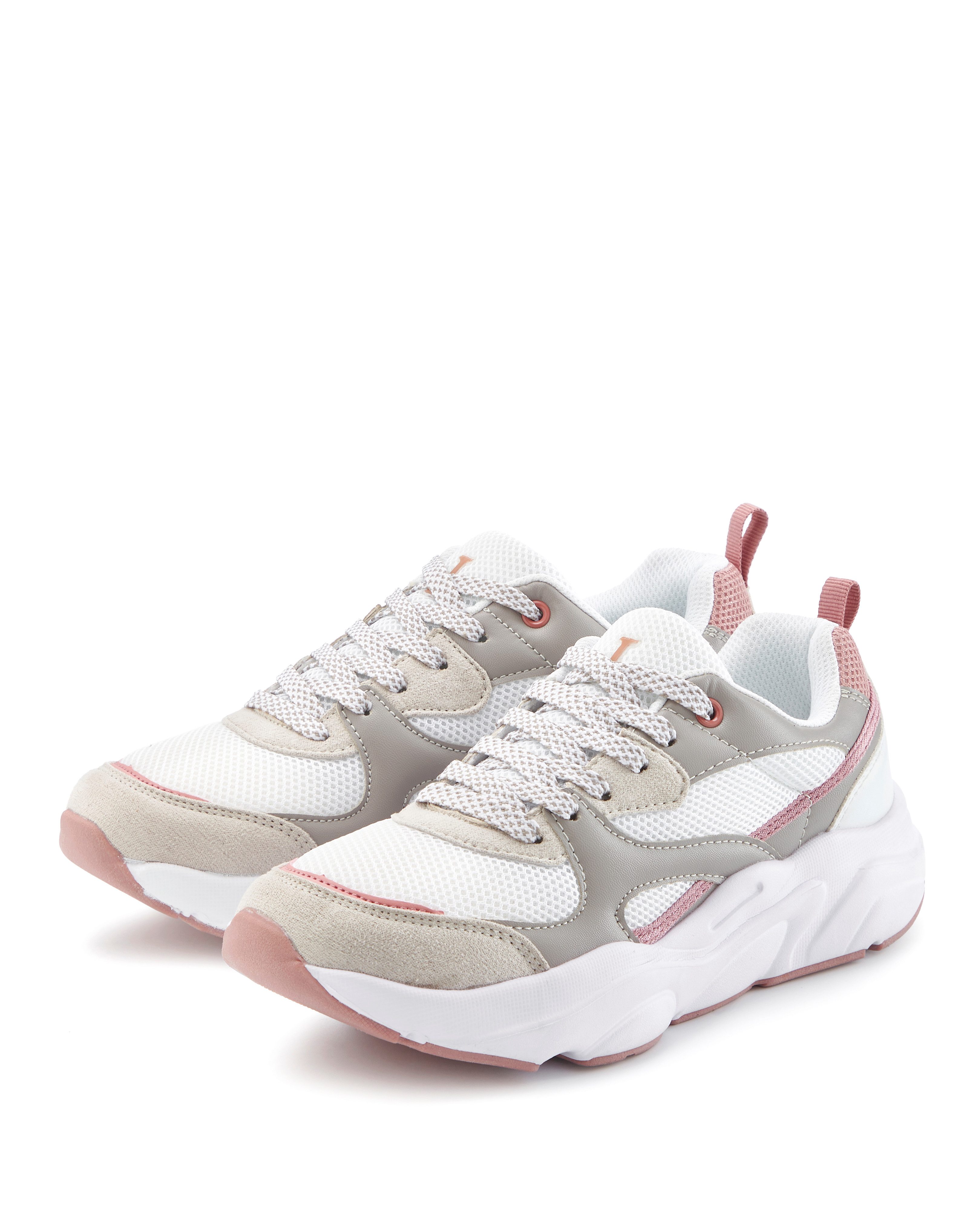 LASCANA Sneaker mit ultraleichter Chunky-Sohle, Schnürhalbschuh, Freizeitsc günstig online kaufen