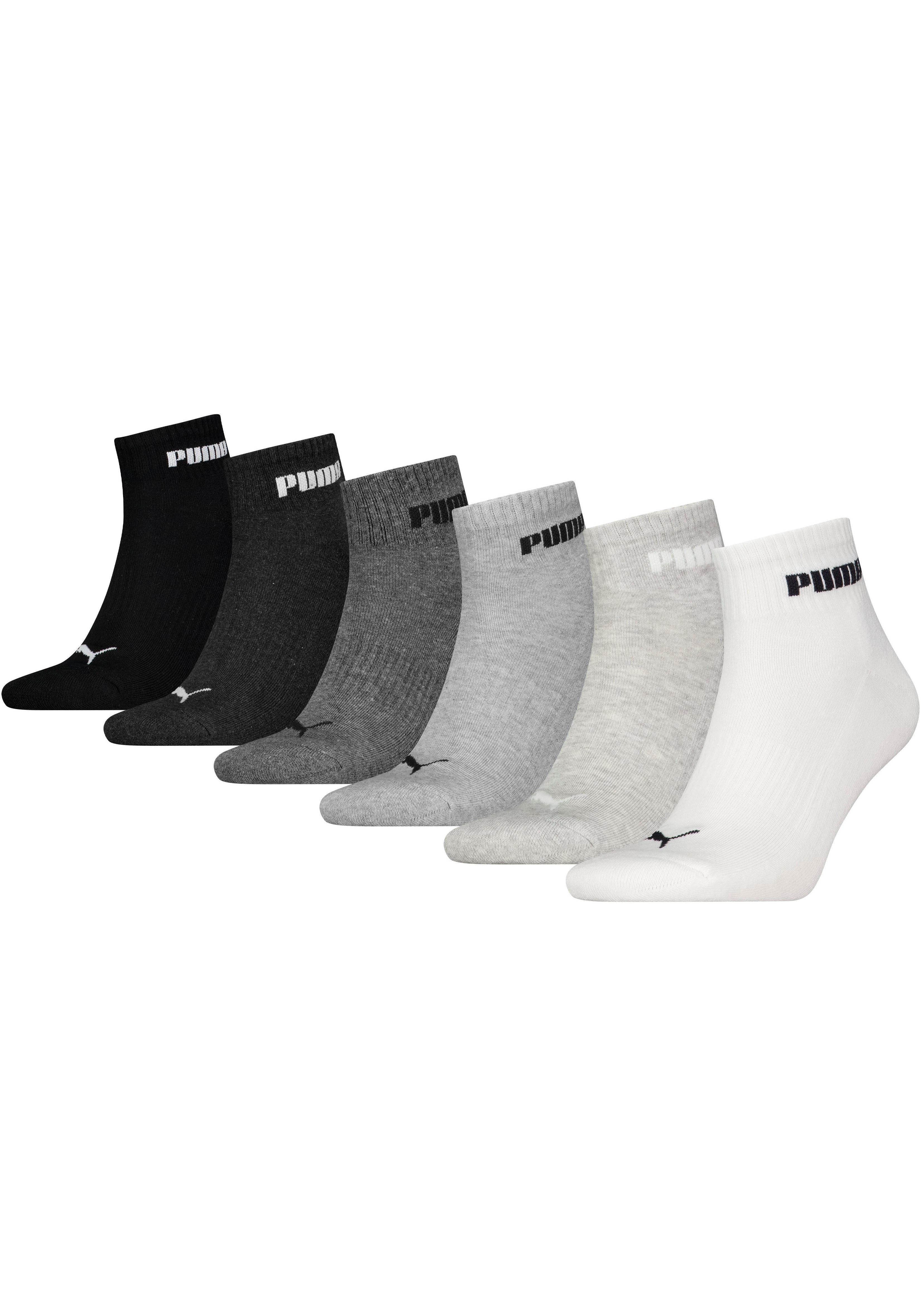 PUMA Sneakersocken (6-Paar) white-grey combo